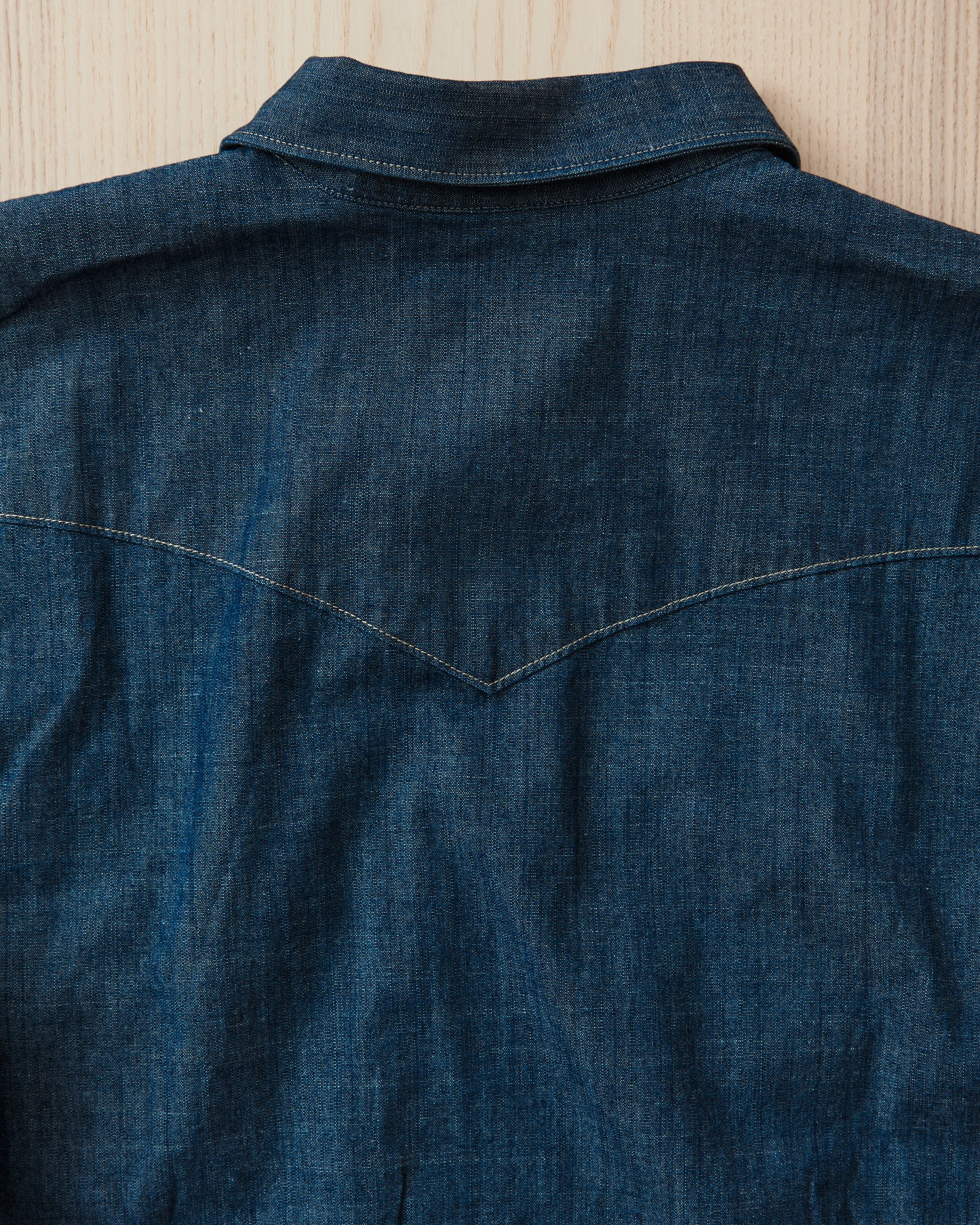 Indigofera Sideras Indigo Chambray Shirt