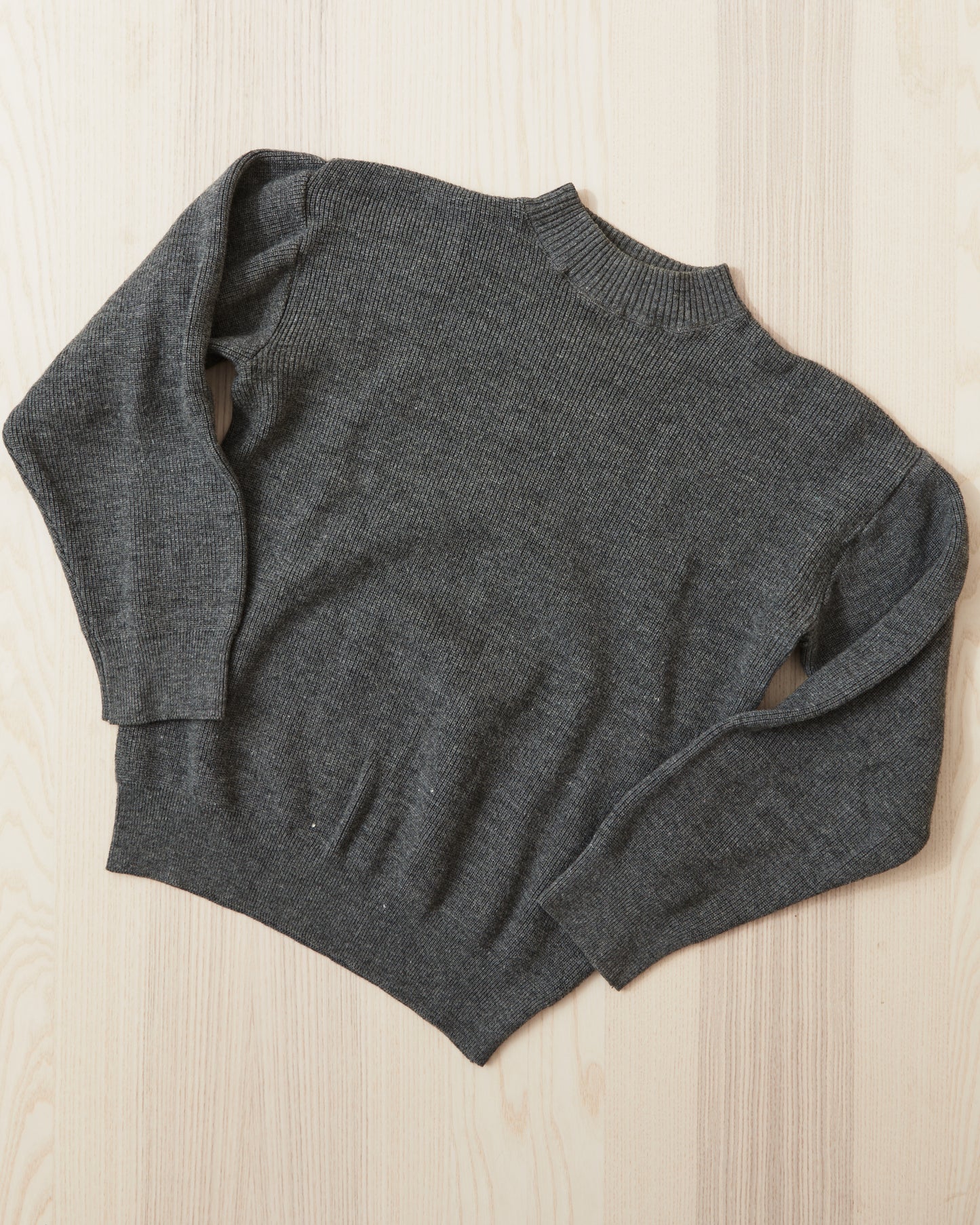 Vintage mid 20th Century Gross R.P Gray Wool Sweater