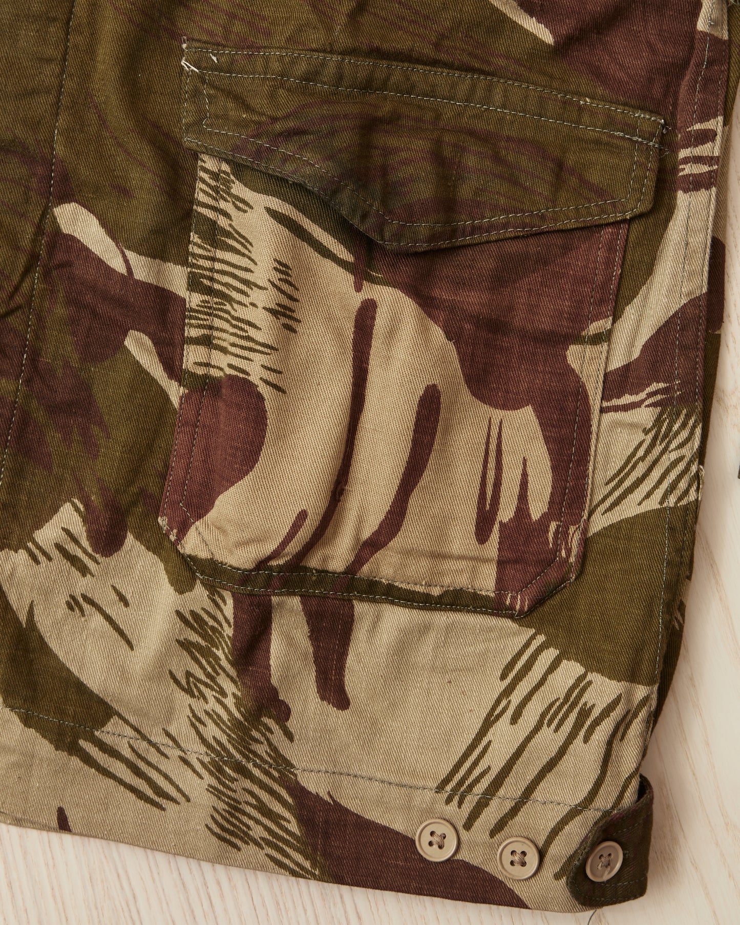 Vintage 1970's Camouflage Jacket