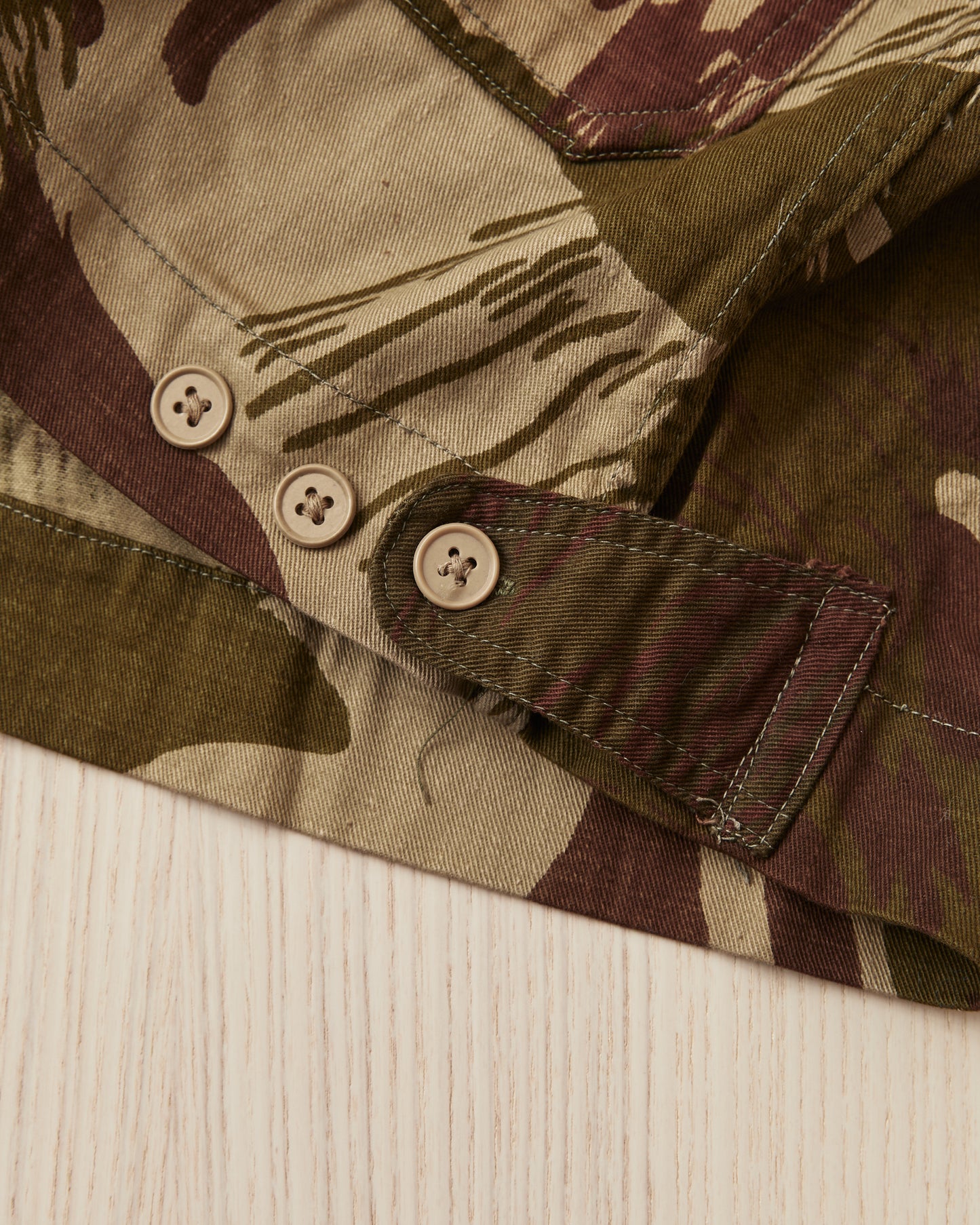 Vintage 1970's Camouflage Jacket