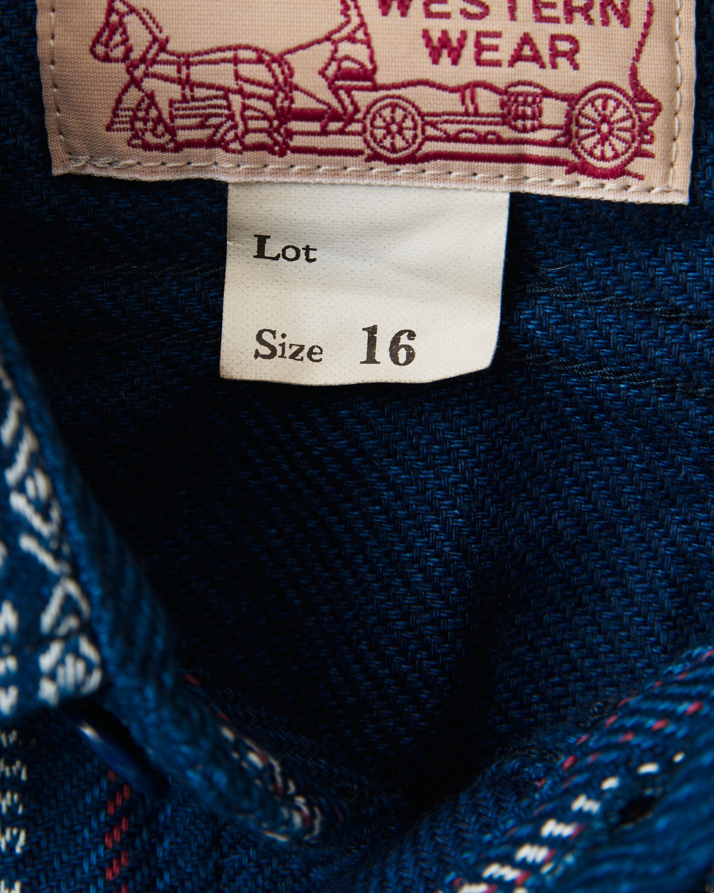 Sugar Cane & Co. SC29579 Indigo Dobby Work Shirt