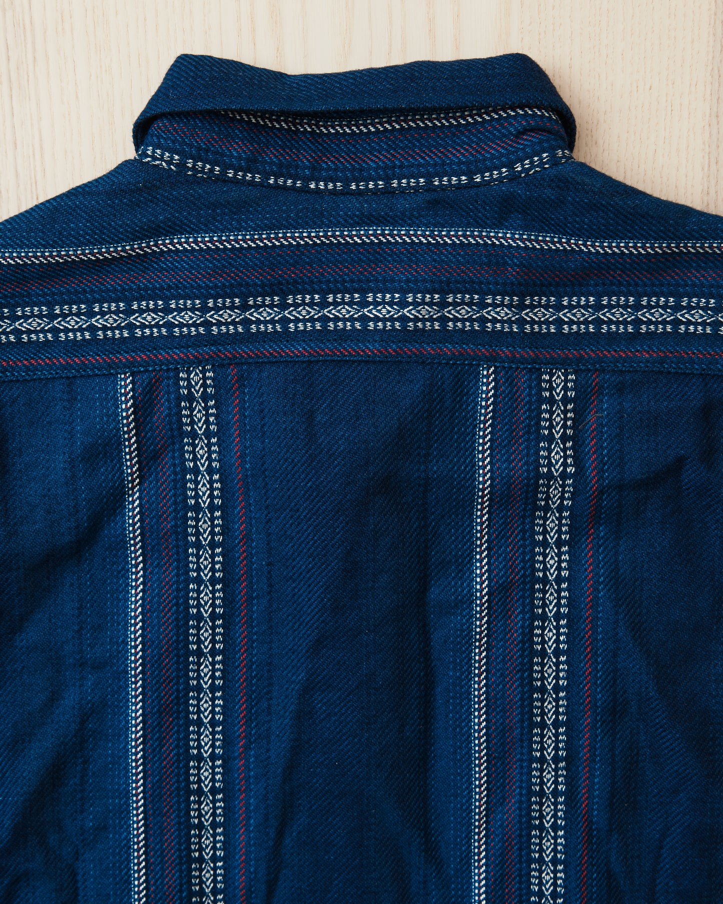 Sugar Cane & Co. SC29579 Indigo Dobby Work Shirt