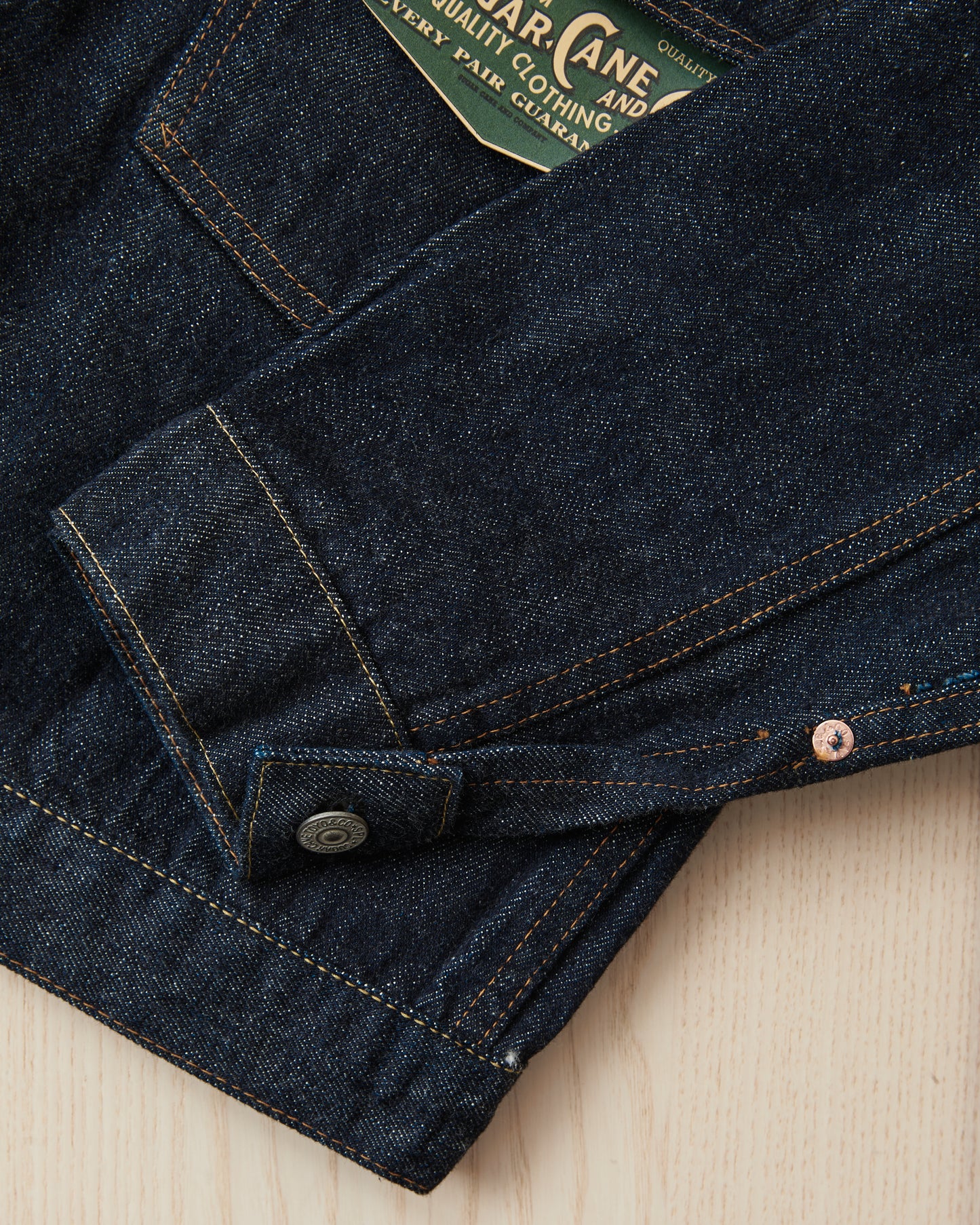 Sugar Cane & Co. SC11936 / 13oz Type 1 Denim Blouse 1936 Model