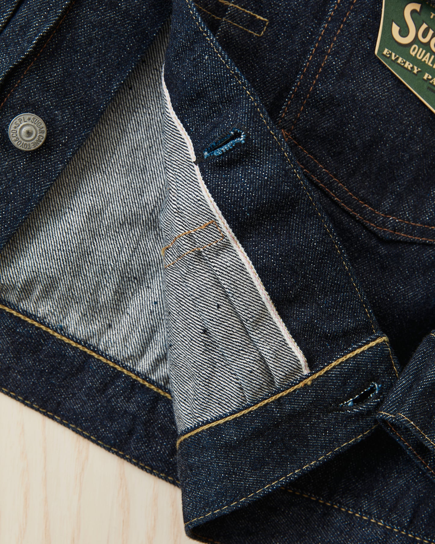 Sugar Cane & Co. SC11936 / 13oz Type 1 Denim Blouse 1936 Model