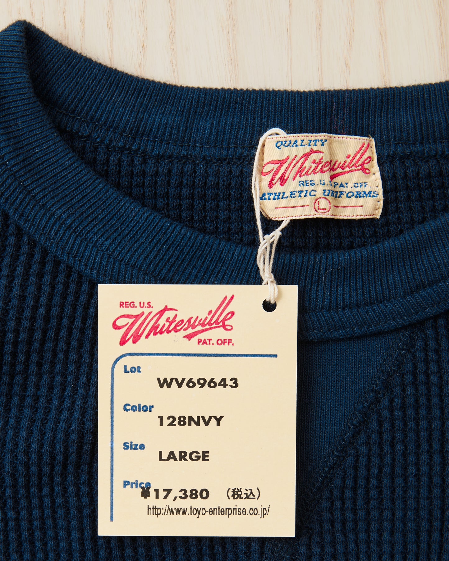 Whitesville WV69643 Long Sleeve Thermal Sweatshirt Navy