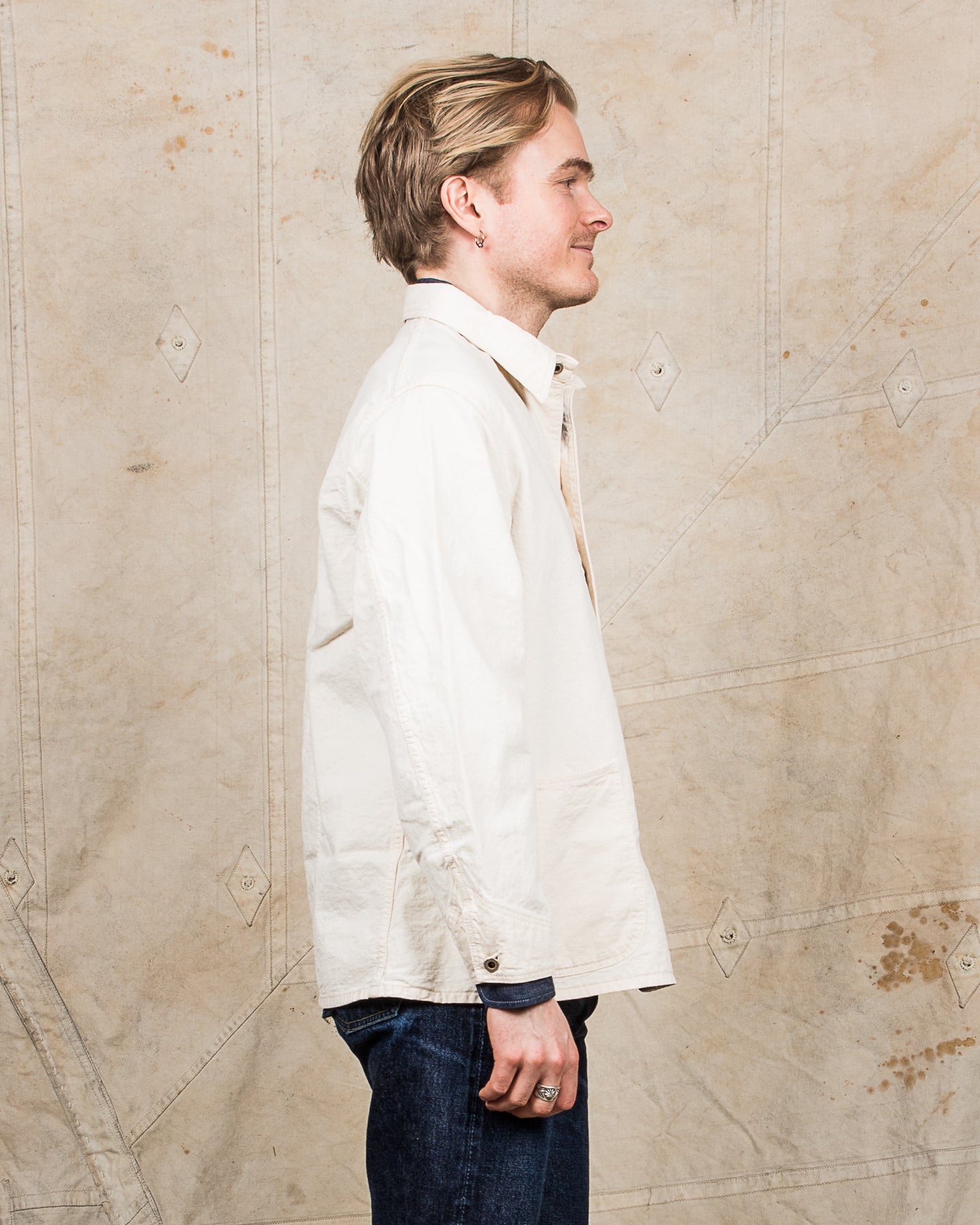 OrSlow 1940's Coverall Jacket Denim Ecru