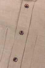 Indigofera Muir Shirt Beige Chambray