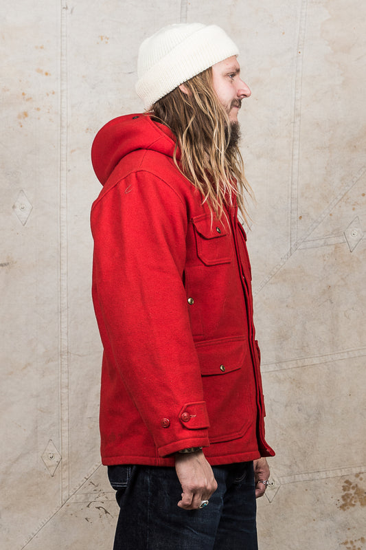 Vintage Woolrich Red Hunting Coat Size 40