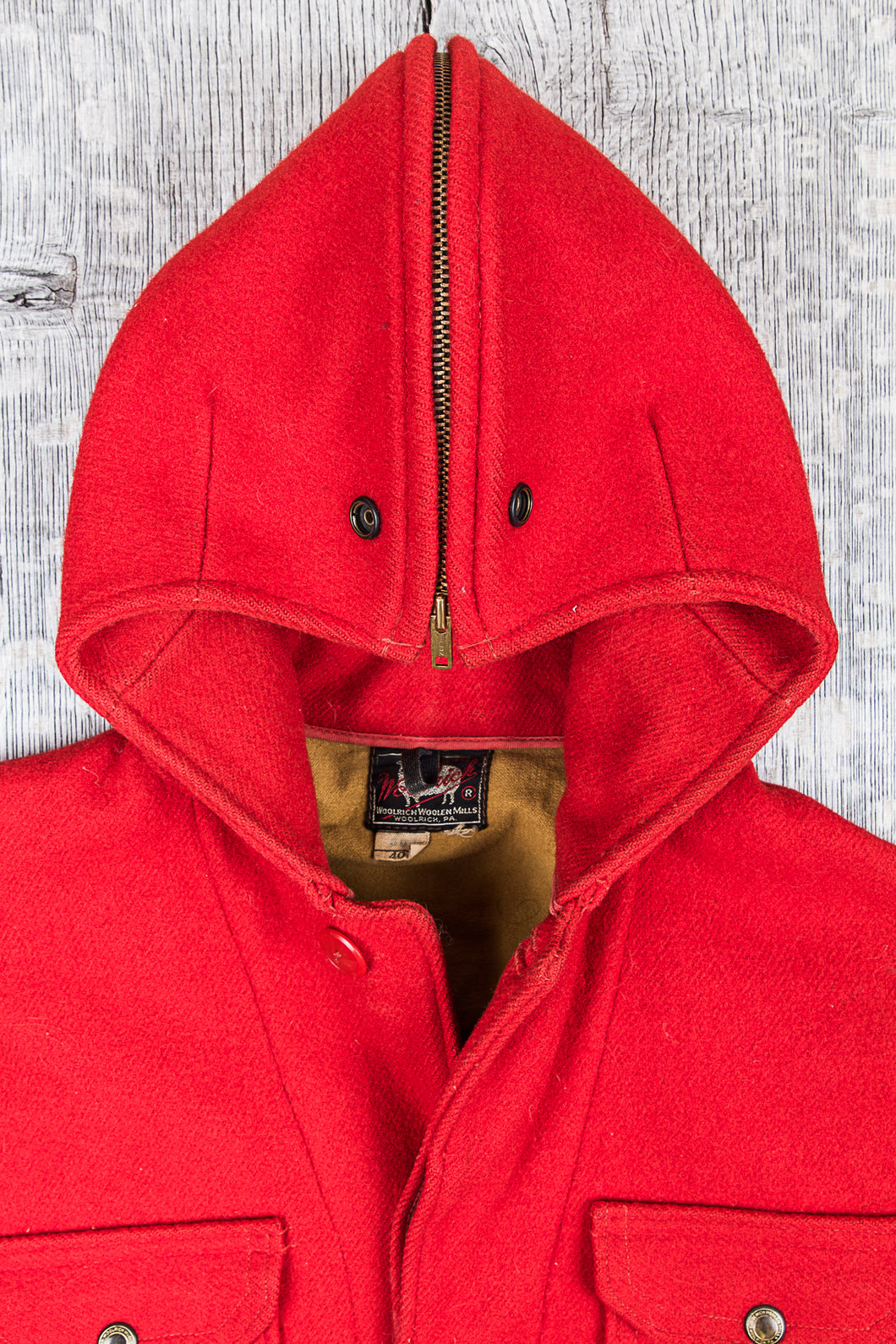 Vintage Woolrich Red Hunting Coat Size 40 – Second Sunrise