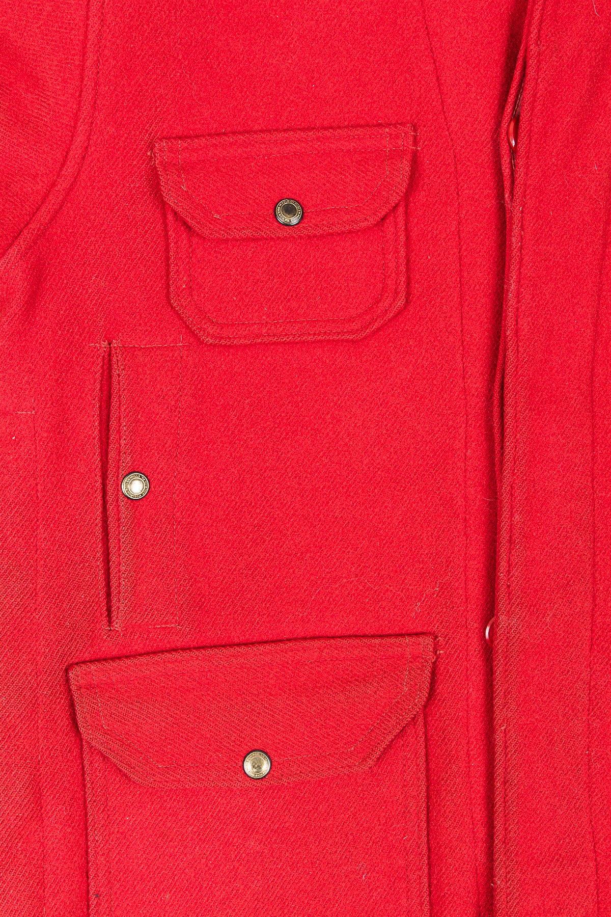 Vintage Woolrich Red Hunting Coat Size 40