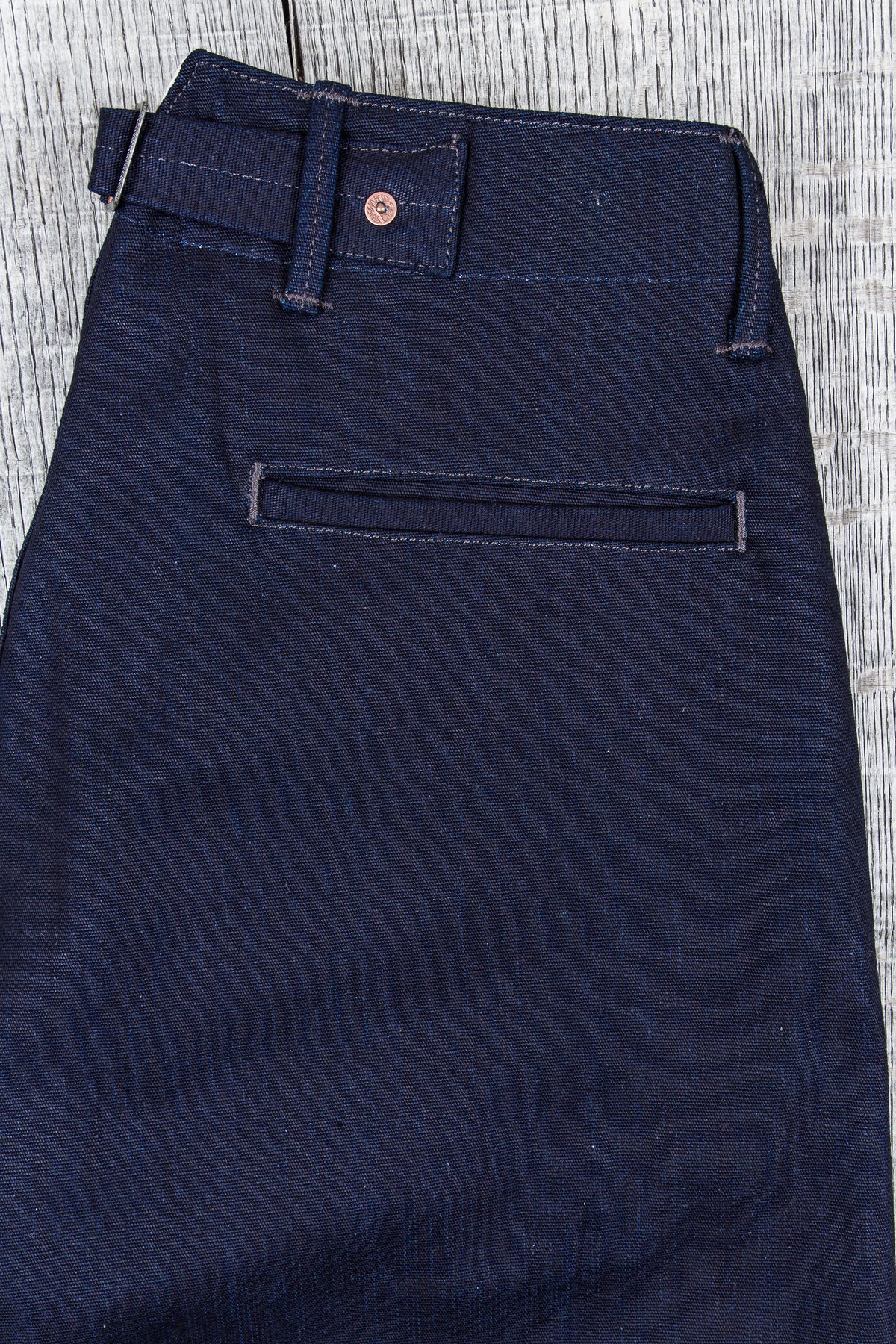 Indigofera Heyes Pants Indigo Cotton Duck Canvas