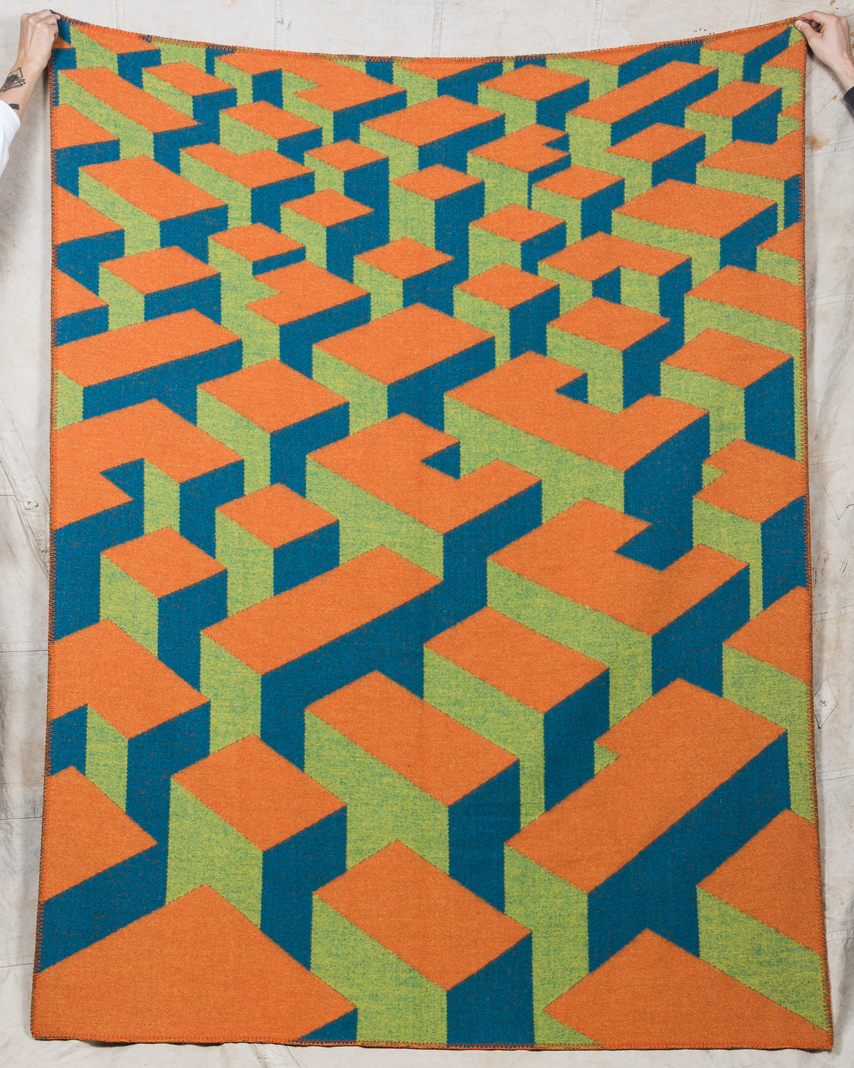 Rickard Jäverling x Indigofera Album 4 Wool Blanket