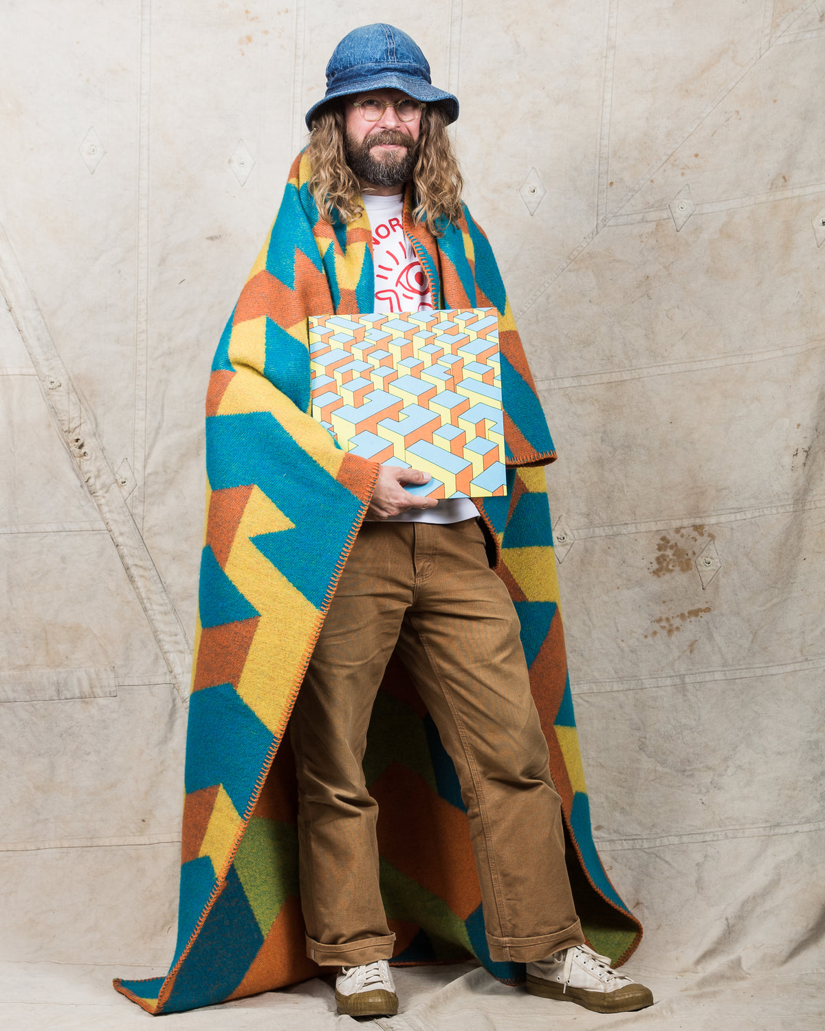 Rickard Jäverling x Indigofera Album 4 Wool Blanket