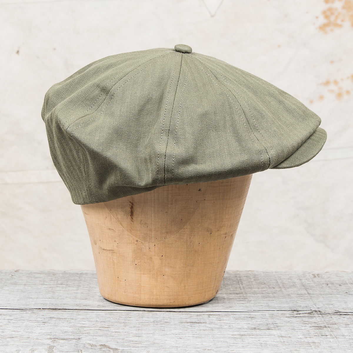 H. W. Dog & Co. Peaky Cap Khaki
