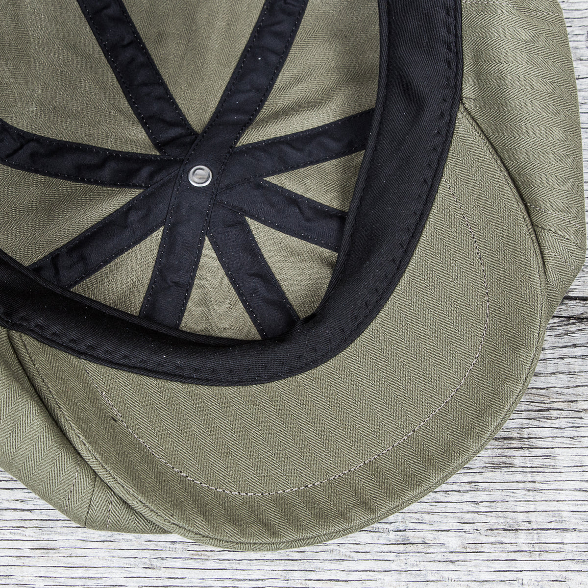 H. W. Dog & Co. Peaky Cap Khaki