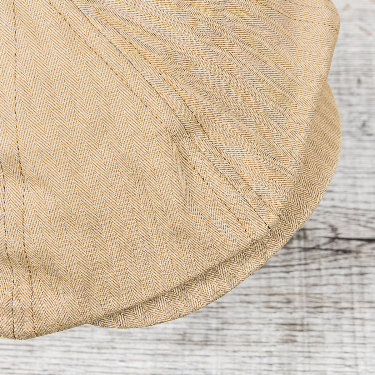 H. W. Dog & Co. Peaky Cap Beige