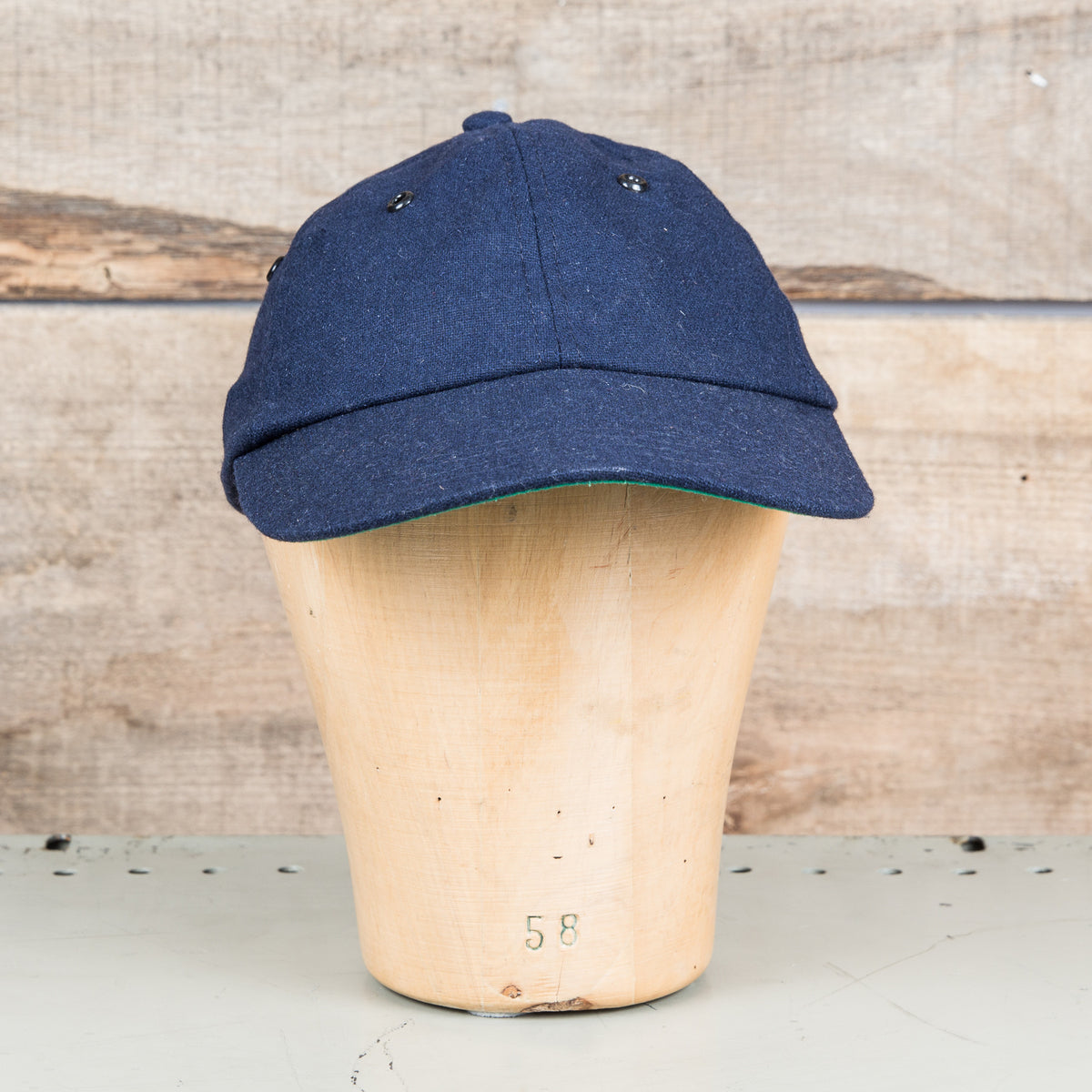 Eastman Leather Clothing USN Wool Ball Cap Navy