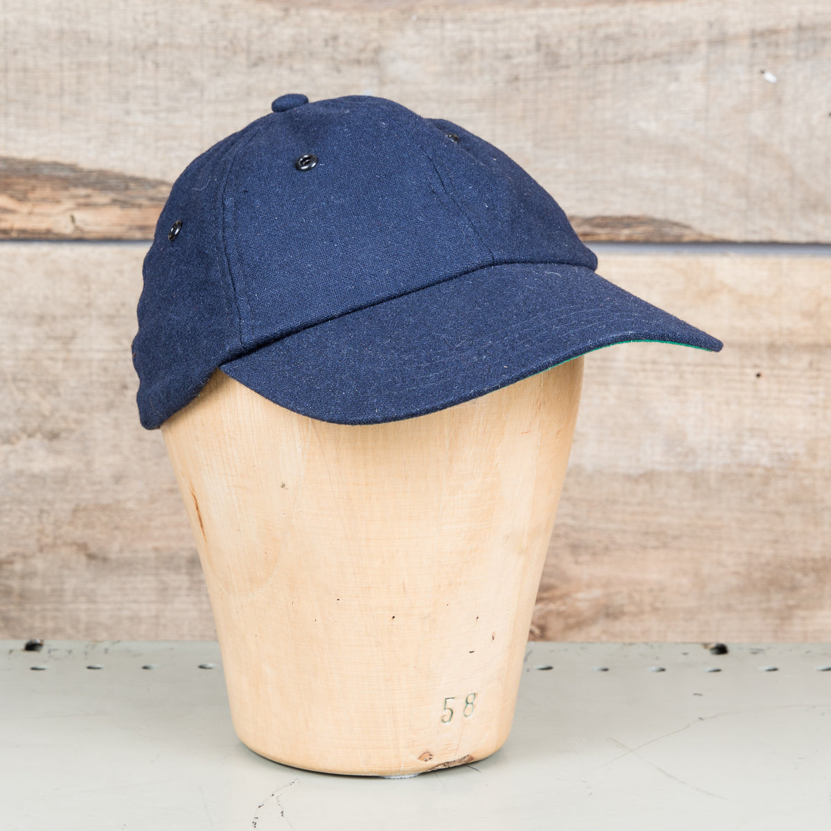 Eastman Leather Clothing USN Wool Ball Cap Navy