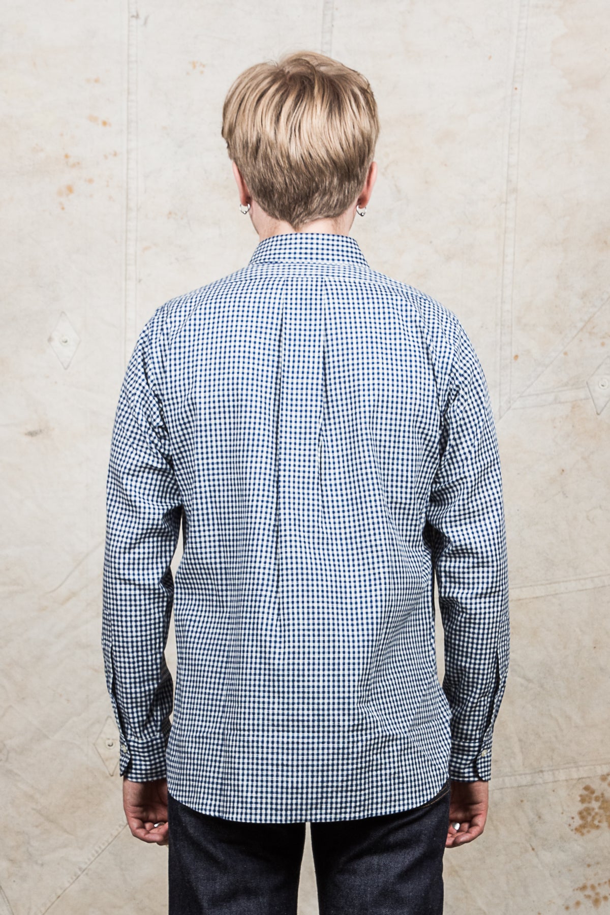 Warehouse & Co Long Sleeve Button Down Shirt Gingham Check