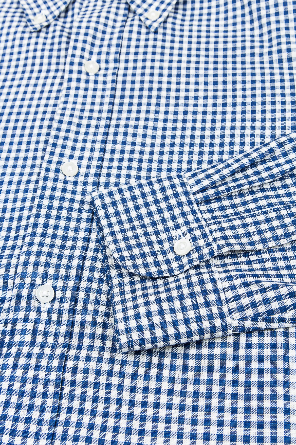 Warehouse & Co Long Sleeve Button Down Shirt Gingham Check