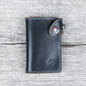Lone Wolf Leathers Handmade Medium Wallet Horween Chromexcel Navy Blue