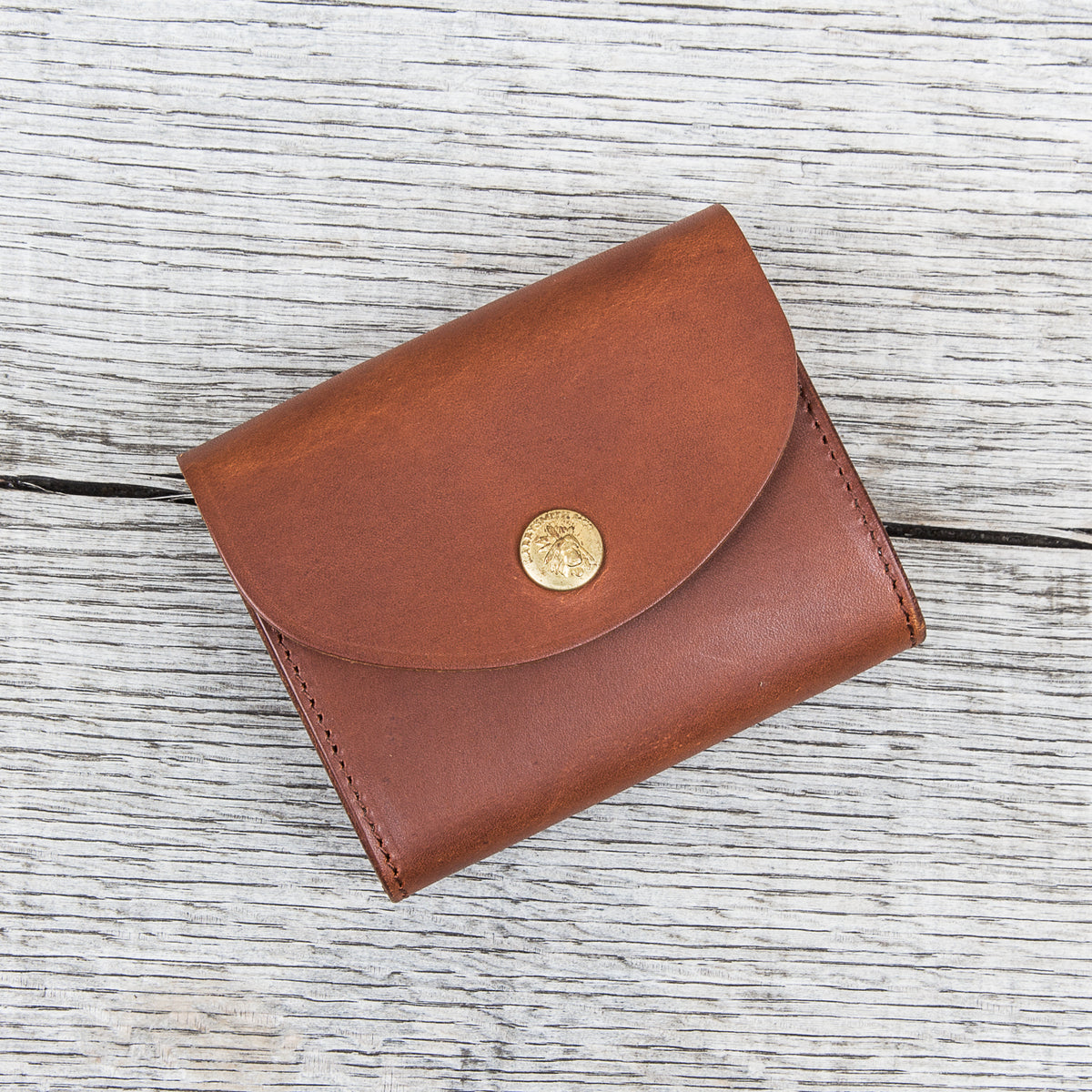Larry Smith Multi Wallet Light Brown Steer Hide LT-0070