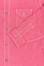 Sugar Cane 1935 5.75oz Cotton Covert Red Chambray Shirt
