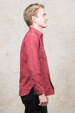 Sugar Cane 1935 5.75oz Cotton Covert Red Chambray Shirt