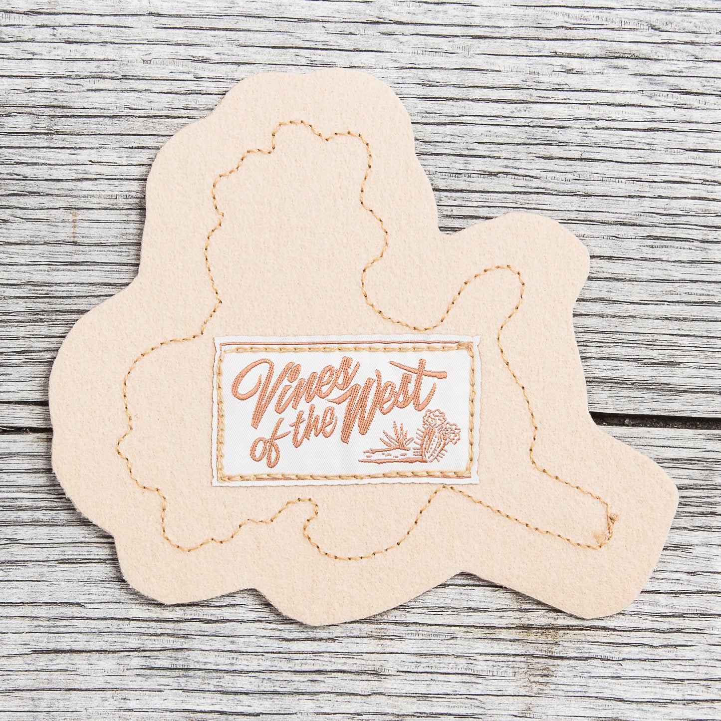 Miriam Parkman x Indigofera Chain Stitch Embroidered Patch "Blåklocka"