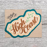 Miriam Parkman x Indigofera Chain Stitch Embroidered Patch "High Coast"