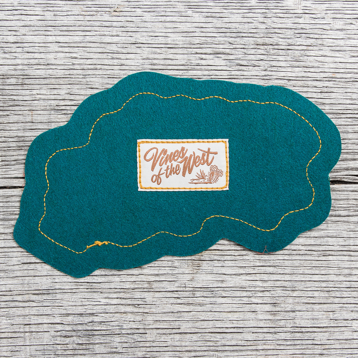 Miriam Parkman x Indigofera Chain Stitch Embroidered Patch "High Coast"