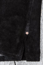 Indigofera Copeland Black Rough Out Leather