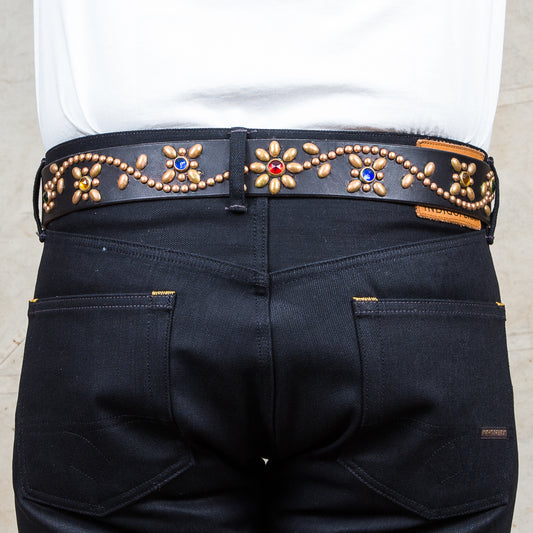 Warpath Floral Pattern Belt