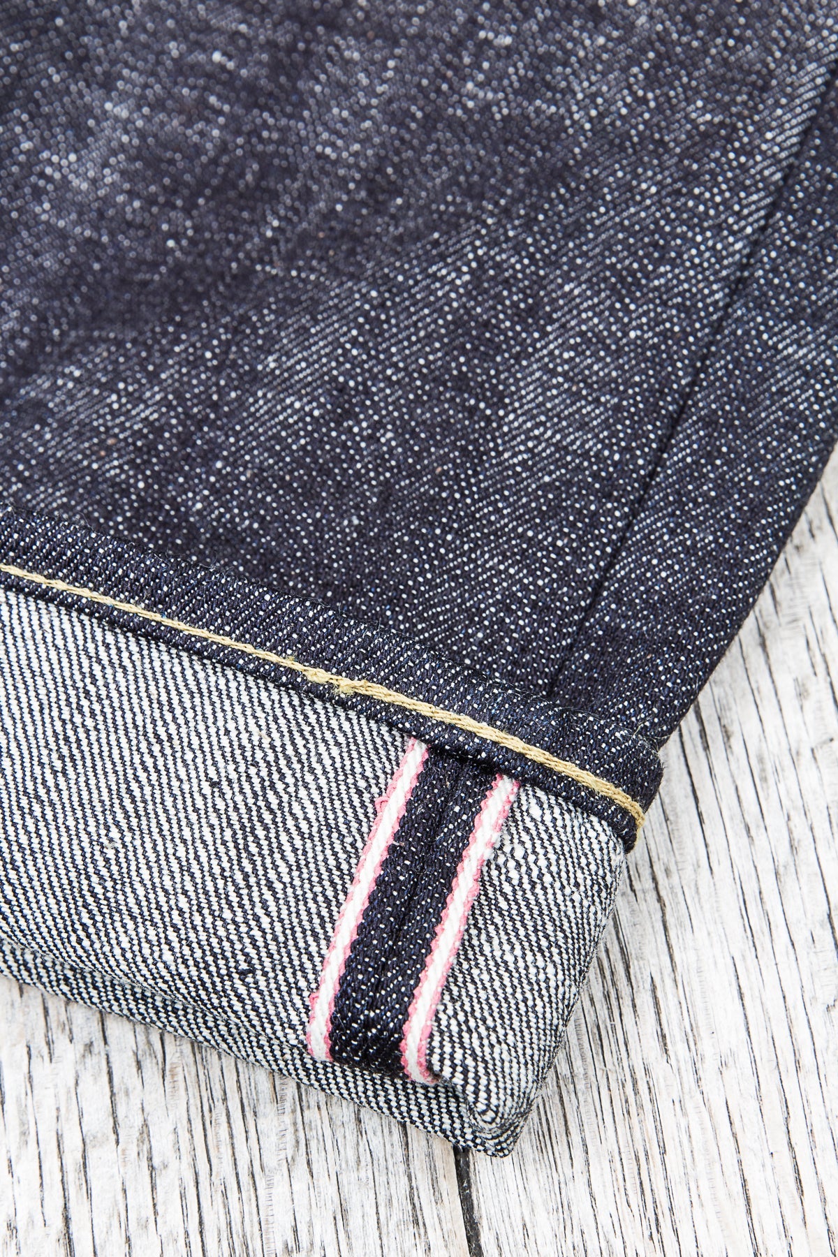 MOMOTARO JEANS Lot 0605-82 Natural Tapered 16oz Texture Denim