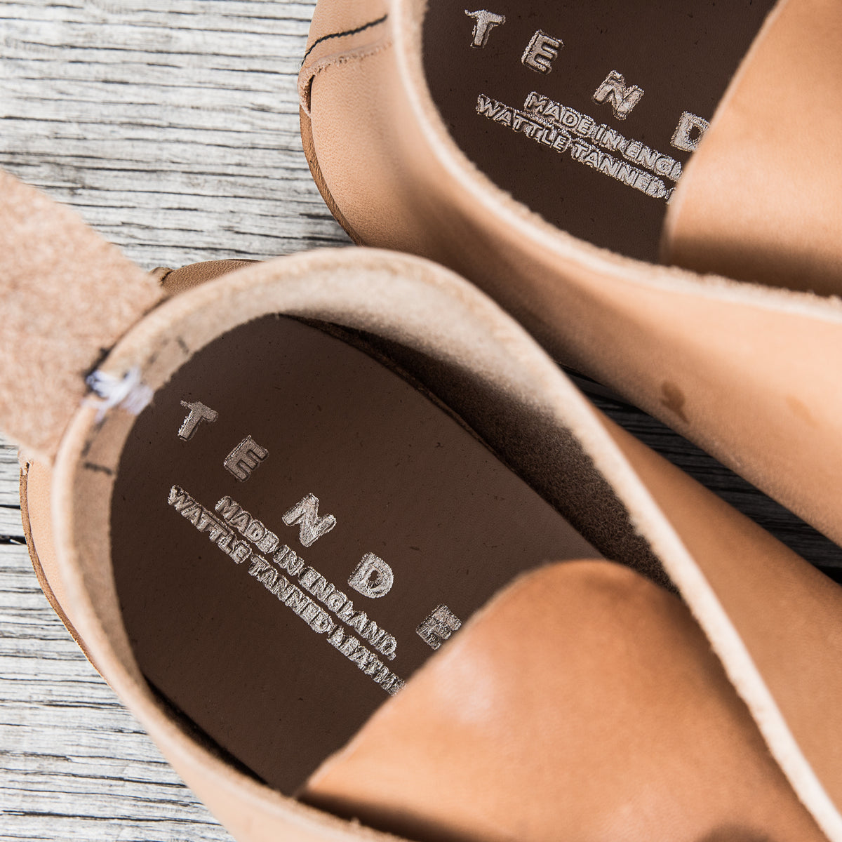 Tender Sidings Chukka Boots Wattle Tanned Natural Leather