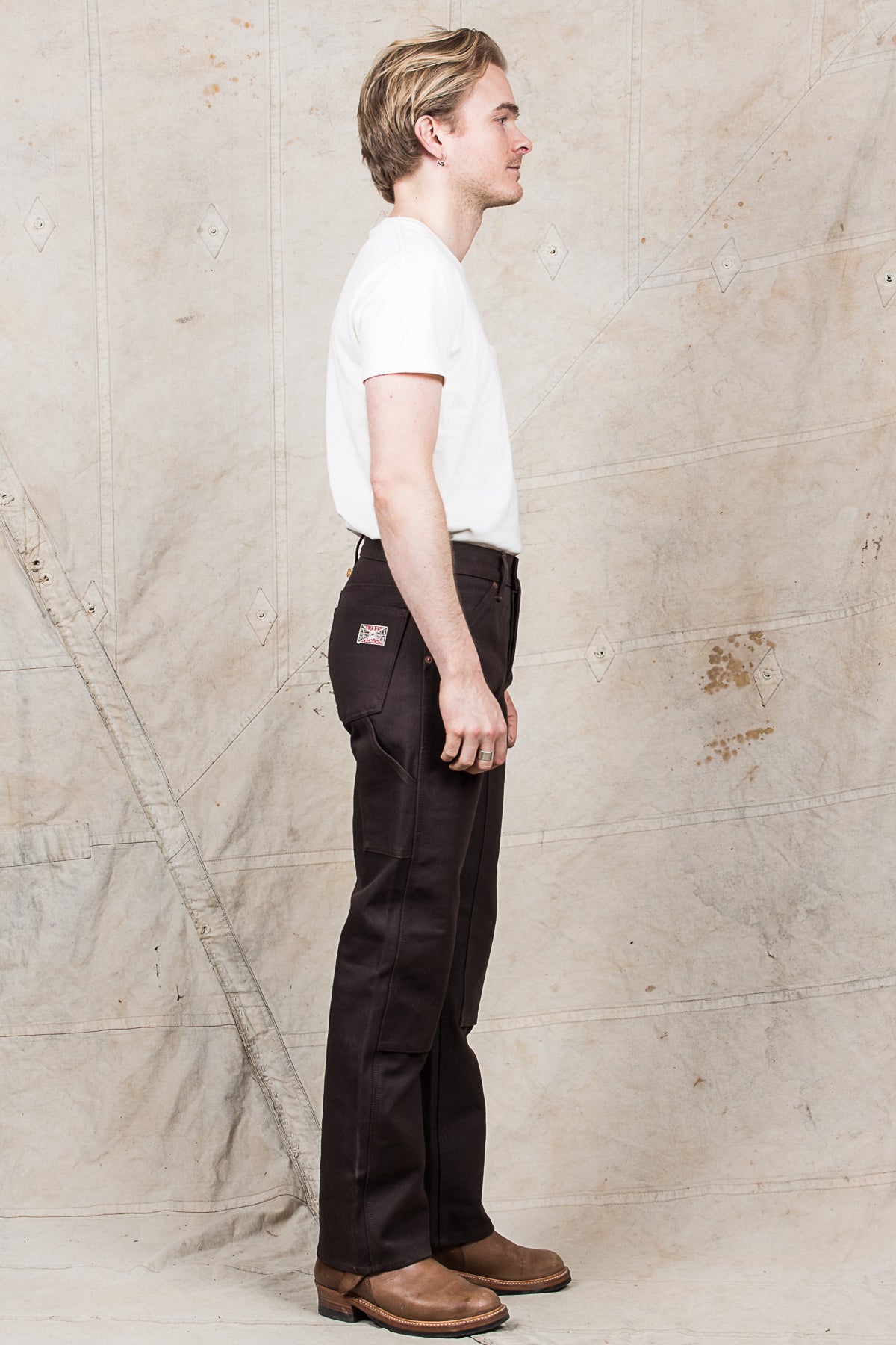 Indigofera Wendell Pants Smithson Canvas Brown