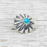 Larry Smith Shell Concha Turquoise Stud OT-C0081