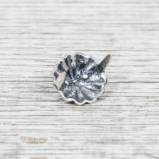 Larry Smith Shell Concha Turquoise Stud OT-C0081