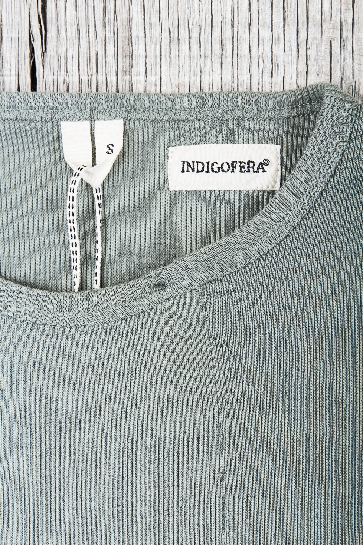 Indigofera Hank Long Sleeve Henley Army Canteen