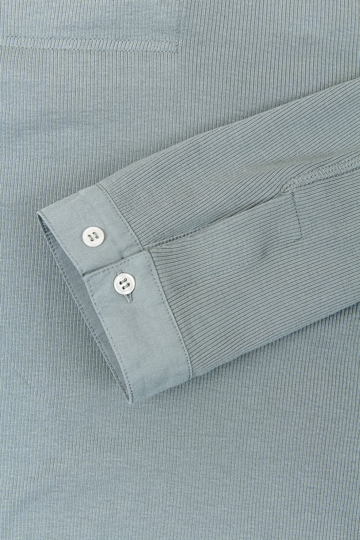 Indigofera Hank Long Sleeve Henley Army Canteen