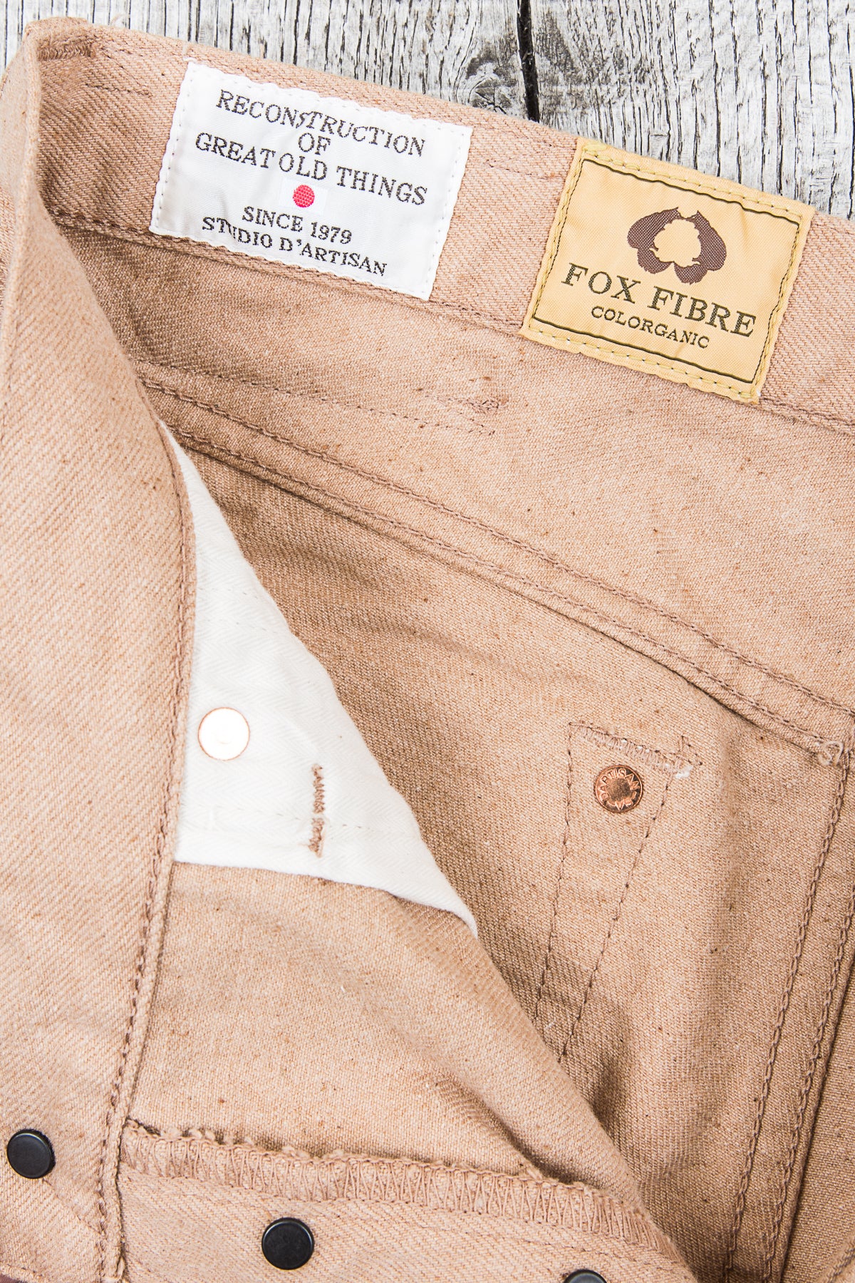 Studio D'artisan Fox Fibre Colorganic Jeans Coyote