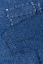 OrSlow US Army Denim Hoodie Pullover