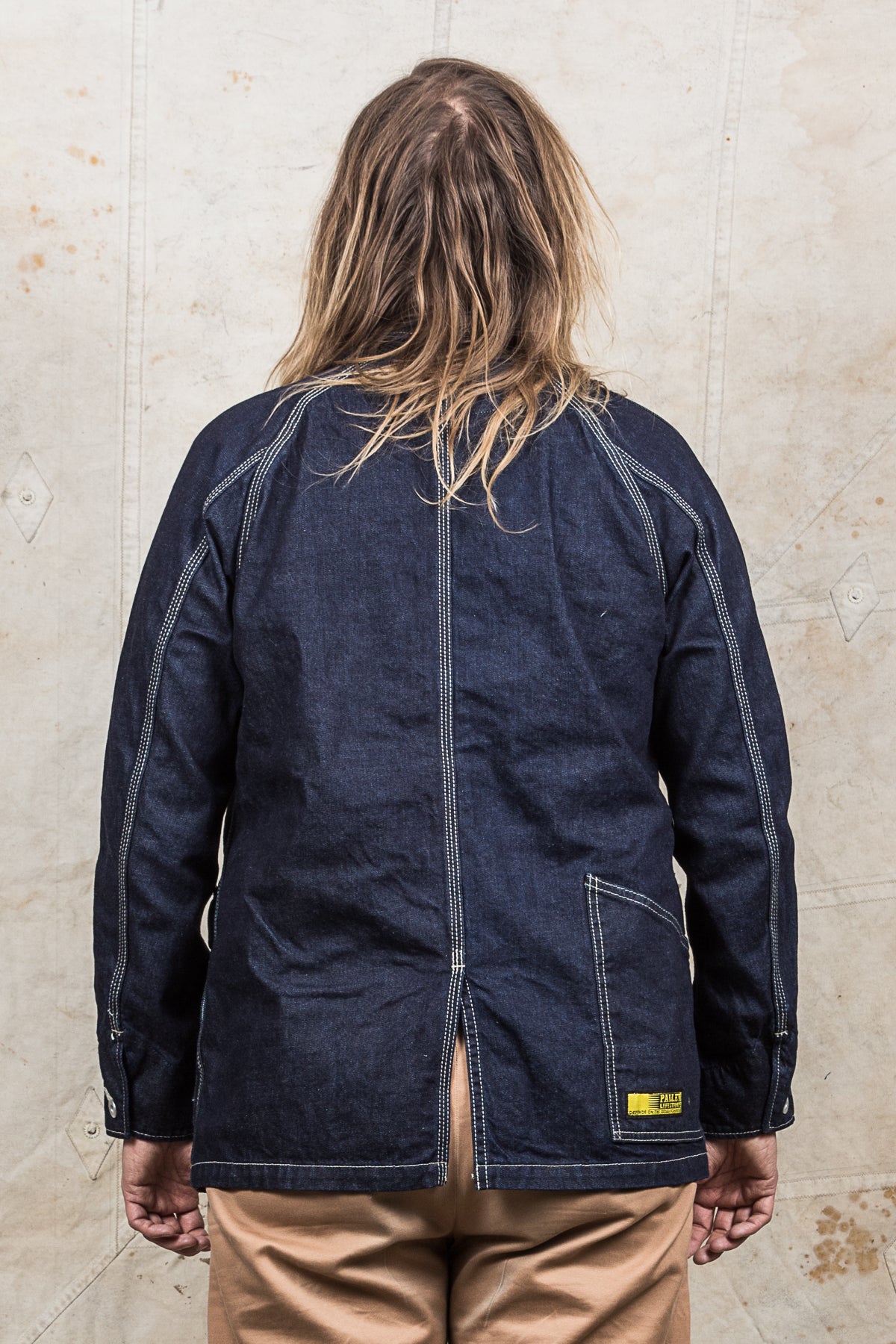 Pallet Life Story One Wash Denim Painter Jacket Second Sunrise