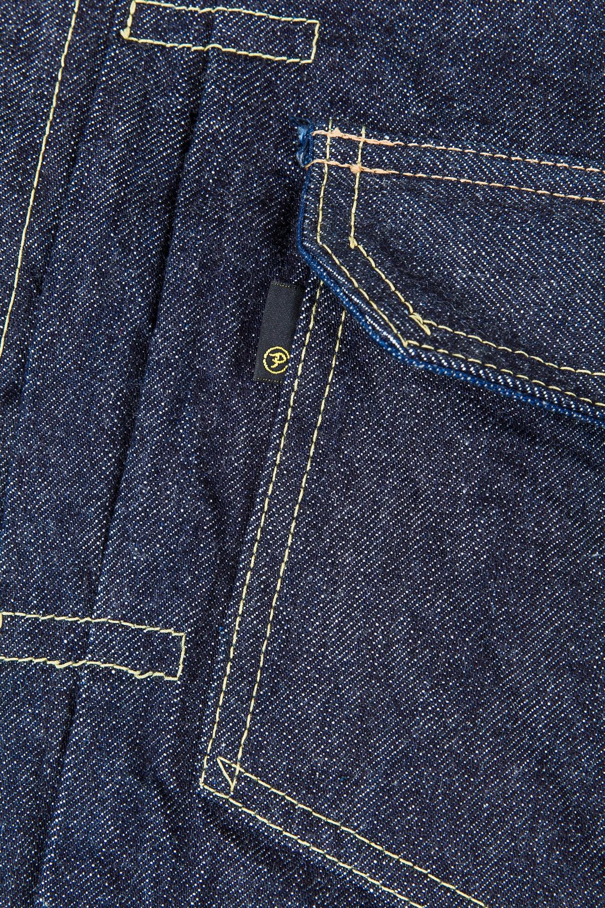 Pallet Life Story Raw Workers Jacket One Wash Denim
