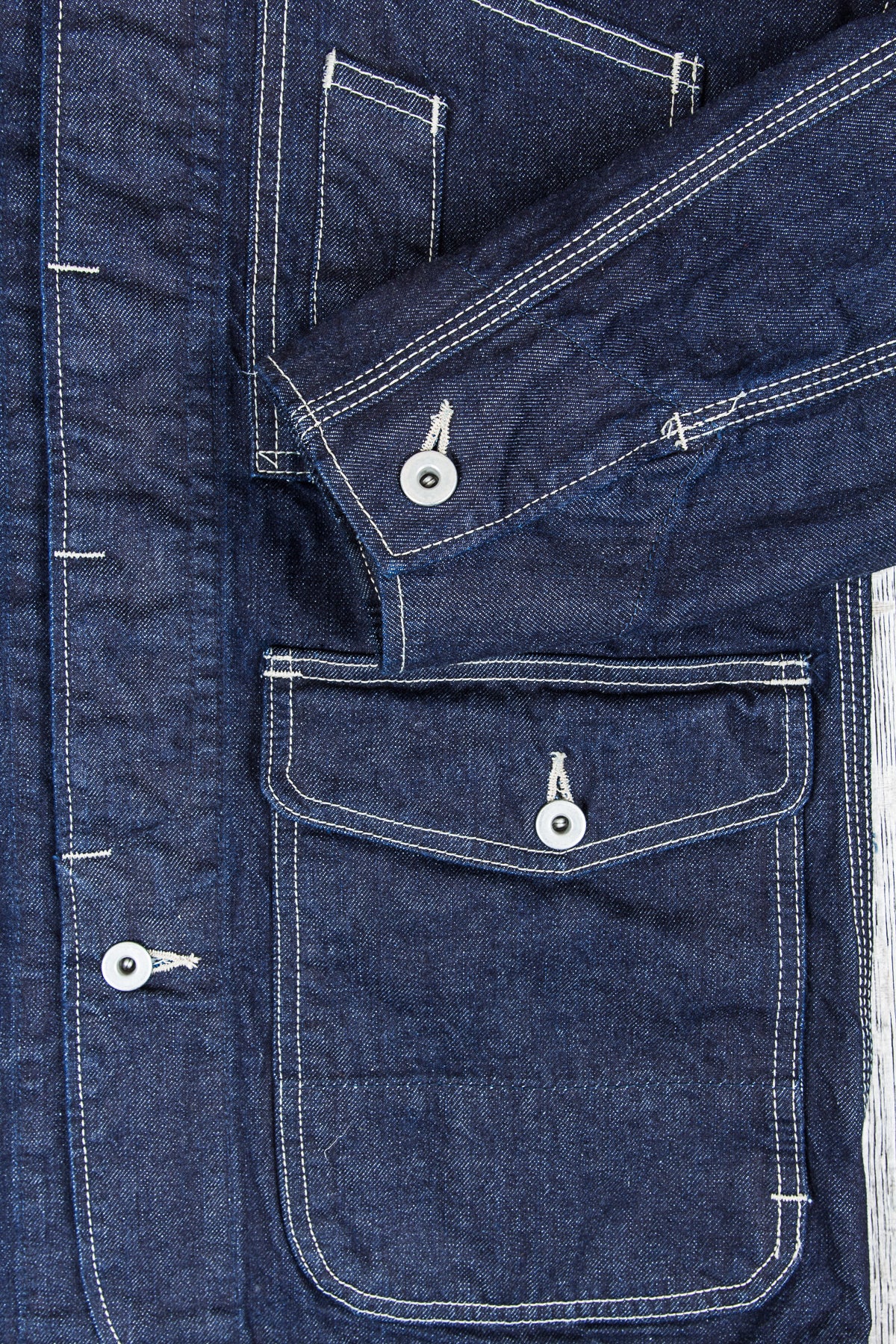 Pallet Life Story One Wash Denim Painter Jacket Second Sunrise