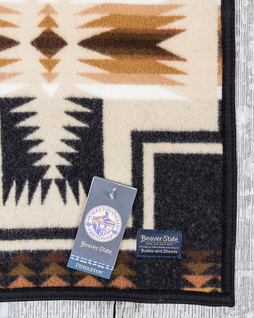 Pendleton Harding Oxford Jacquard Wool Blanket Robe – Second Sunrise