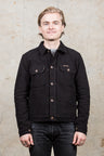 Indigofera Parsons Lodge Jacket Heavy Moleskin Black