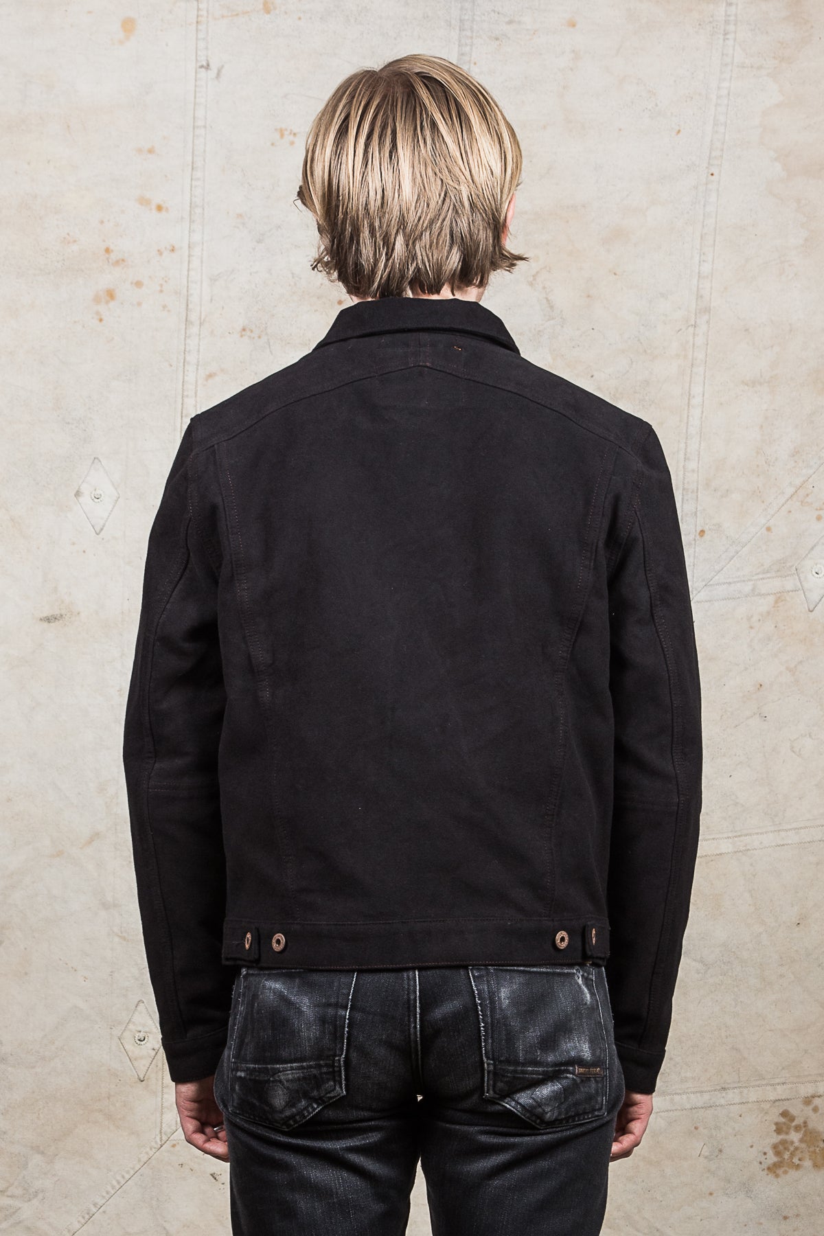 Indigofera Parsons Lodge Jacket Heavy Moleskin Black