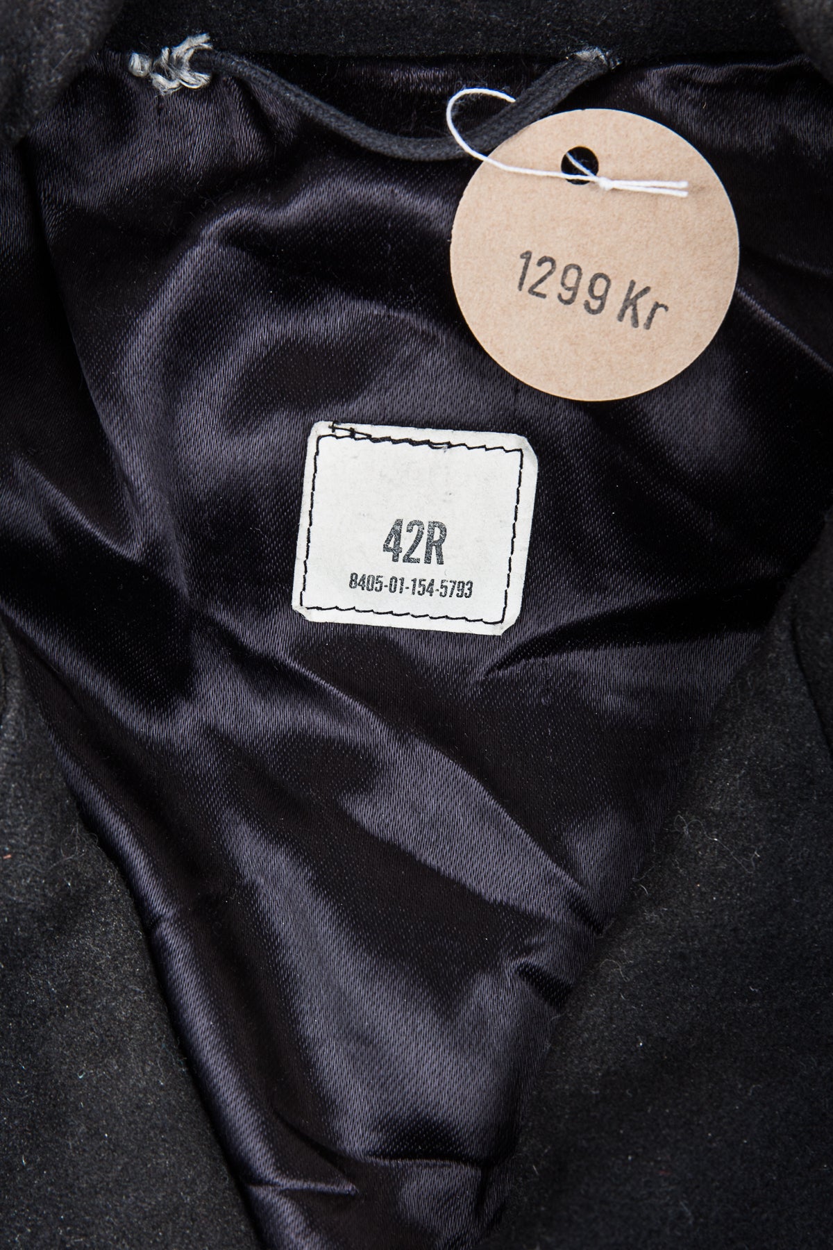 Original Vintage USN Wool Pea Coat No. 7 Size 42 R