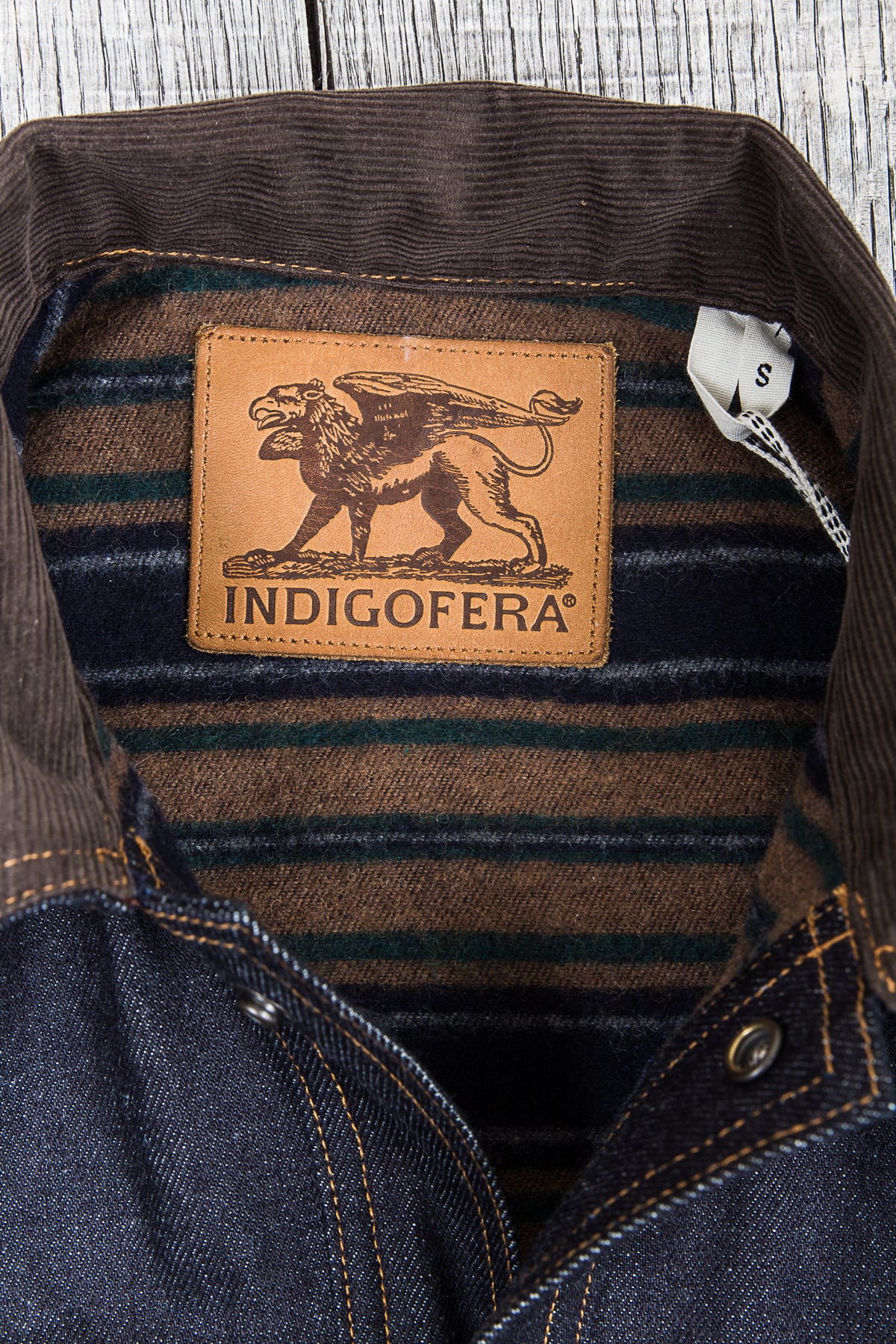 Indigofera Fargo Rider Jacket Fabric No 9